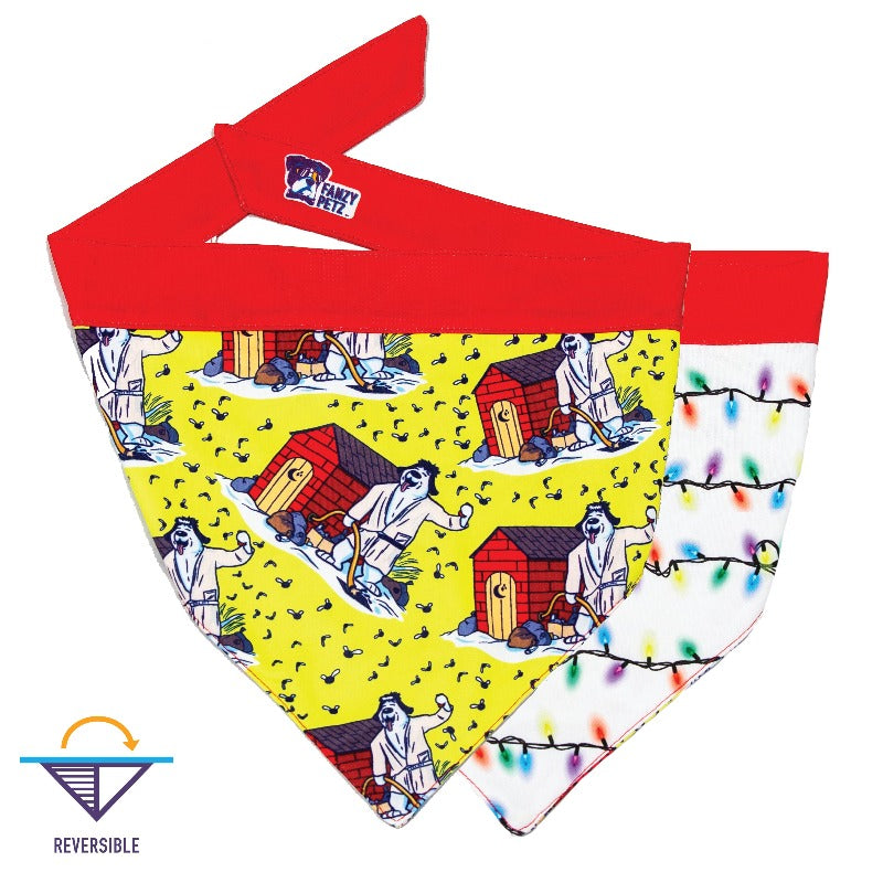 Sh*tter's Full (Xmas Lights) Christmas Bandana | Fanzy Petz